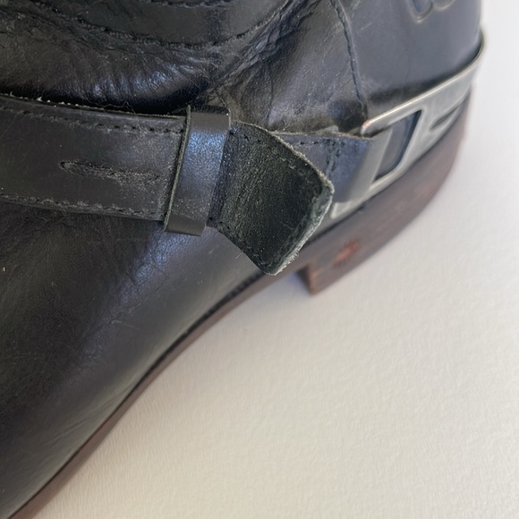 UGG Women's Channing II Boots Leather Sheepskin Sock Liner Black Size 10 - Picture 14 of 14